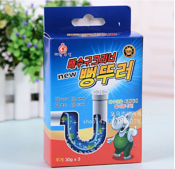 Bột thông ống Hàn Quốc 3x30g