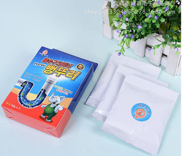 Bột thông ống Hàn Quốc 3x30g