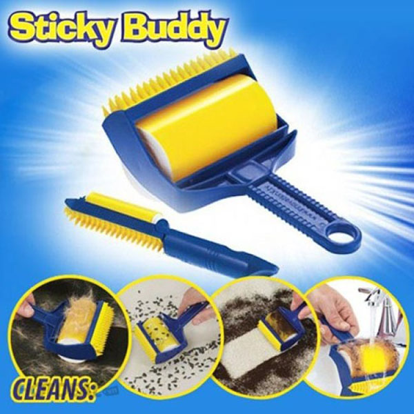 Cây lăn bụi Sticky Buddy tiện dụng