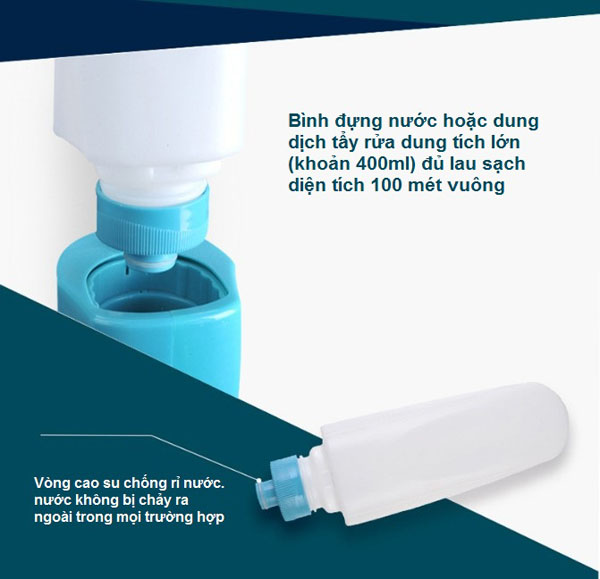 Cây lau nhà có bình xịt nước tiện dụng