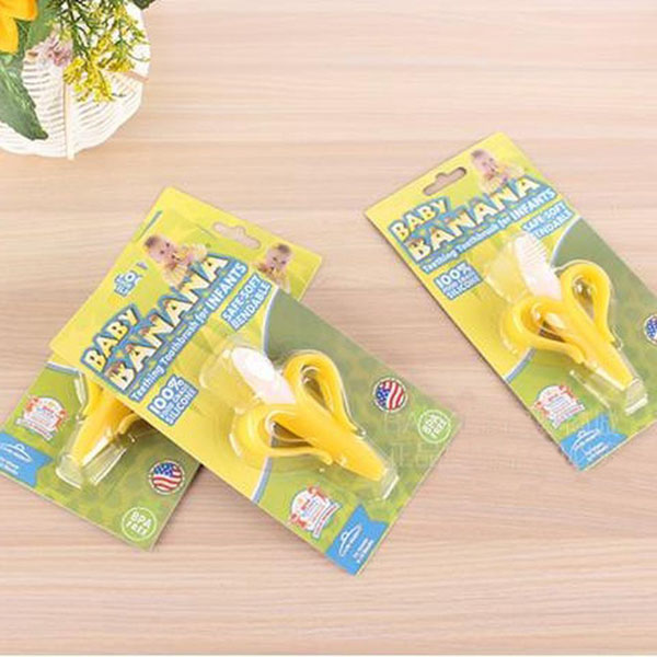 Bán sỉ dụng cụ gặm nướu Baby Banana - Mỹ