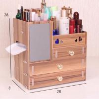 Kệ mỹ phẩm gỗ có gương