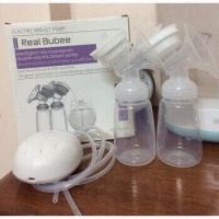 Máy vắt sữa điện đôi real bubee