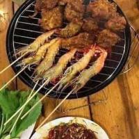 Bếp Nướng Than Hoa Tròn