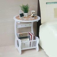 Kệ bàn tròn có kệ để sách