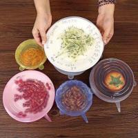 Set nắp đậy thức ăn silicon