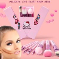 Bộ cọ trang điểm 8 cây Hello Kitty xinh xắn