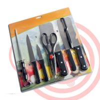 Bộ dao kéo làm bếp 8 món tiện dụng