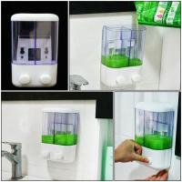 Hộp đựng nước rửa tay loại 2 ngăn