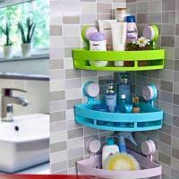 Kệ hít để đồ treo góc tường hình tam giác