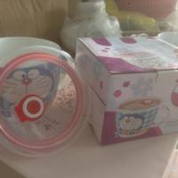 Ly sứ có nắp hình doremon nghộ nghĩnh