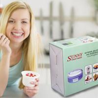 Máy làm sữa chua tại nhà Sunny tiện dụng