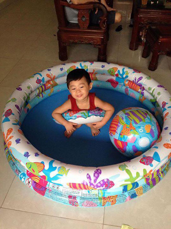 Bán sỉ bể bơi phao 3 tầng 3 chi tiết Intex 59469