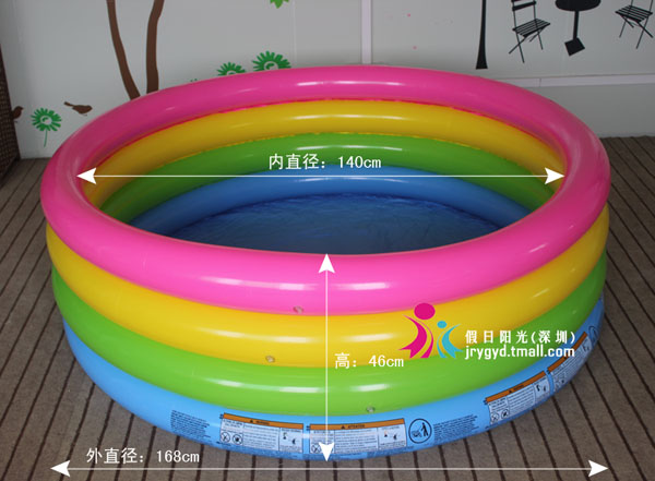 Bán buôn bể bơi phao 4 tầng Intex 56441 cho bé