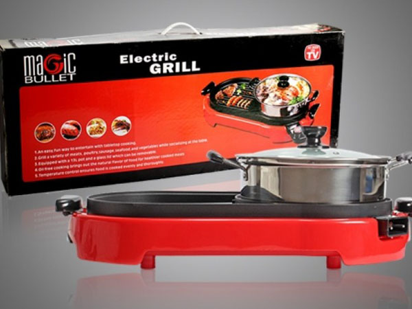 Bếp lẩu nướng điện Magic Bullet Electric Grill M-898A