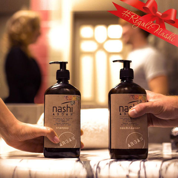 Bán buôn cặp dầu gội và xả Nashi Argan