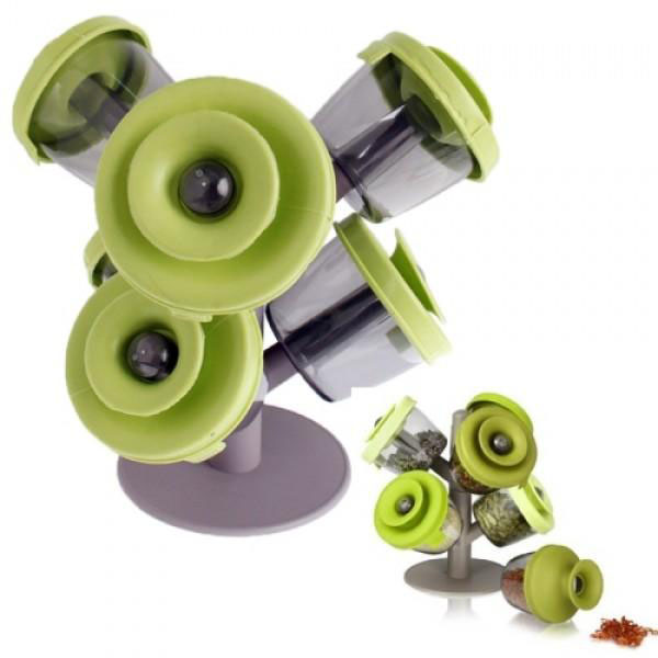 Cây treo gia vị pop-up spice rack tiện dụng