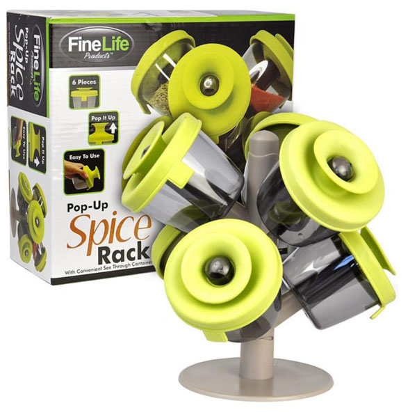 Cây treo gia vị pop-up spice rack tiện dụng