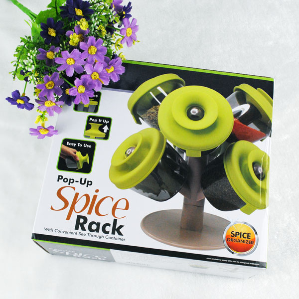 Cây treo gia vị pop-up spice rack tiện dụng