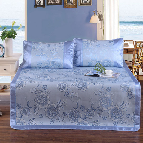Bán buôn chiếu lụa điều hòa 3d khổ 1m6 x 2m