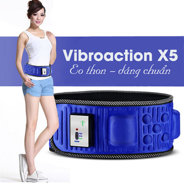 Đai mát xa giảm mỡ bụng X5 cao cấp