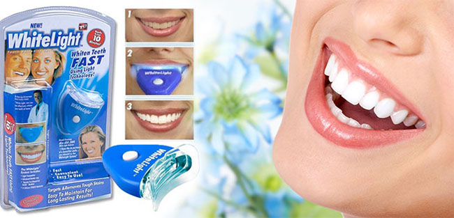 Dụng cụ làm trắng răng White Light giá rẻ