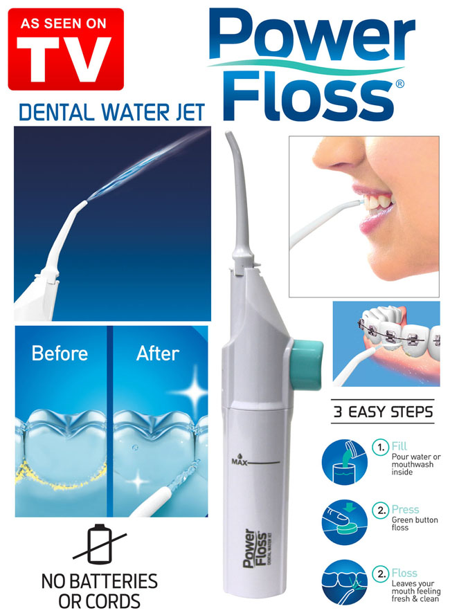 Bán buôn dụng cụ làm trắng răng Power Floss