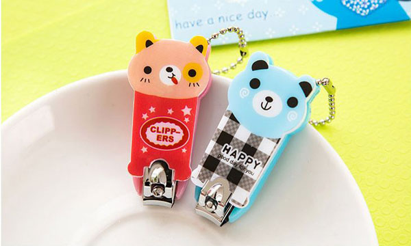 Kềm cắt móng mini dạng móc khóa dễ thương
