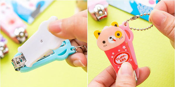 Kềm cắt móng mini dạng móc khóa dễ thương