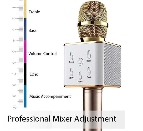 Micro hát karaoke kiêm loa bluetooth Tuxun Q7