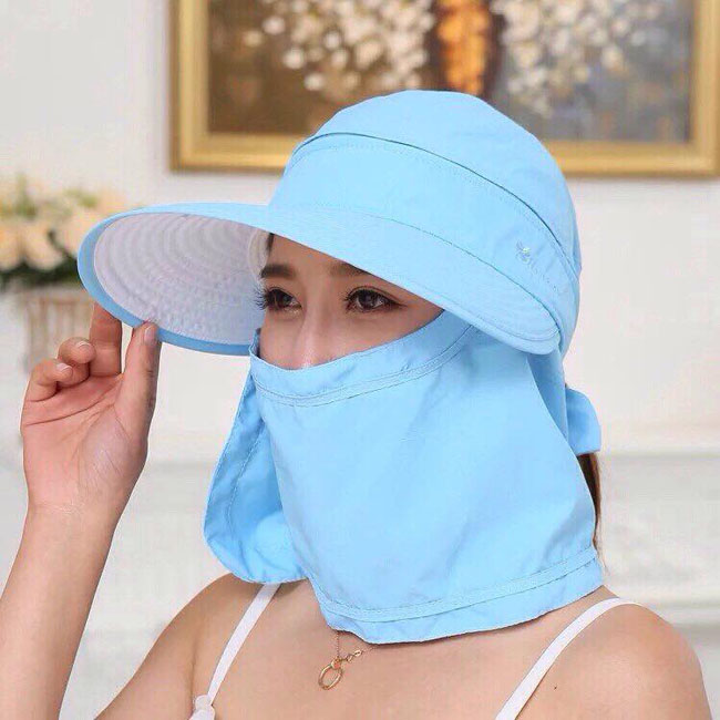 Mũ khẩu trang chống nắng mẫu số 1