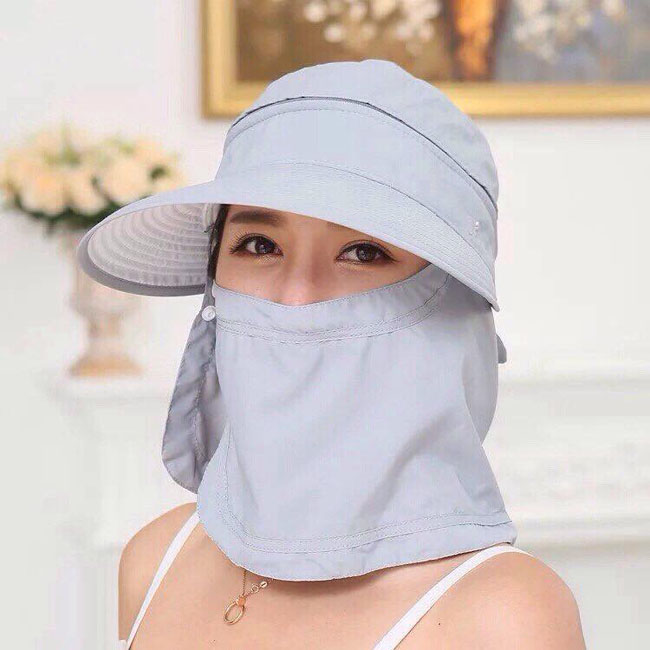 Mũ khẩu trang chống nắng mẫu số 2