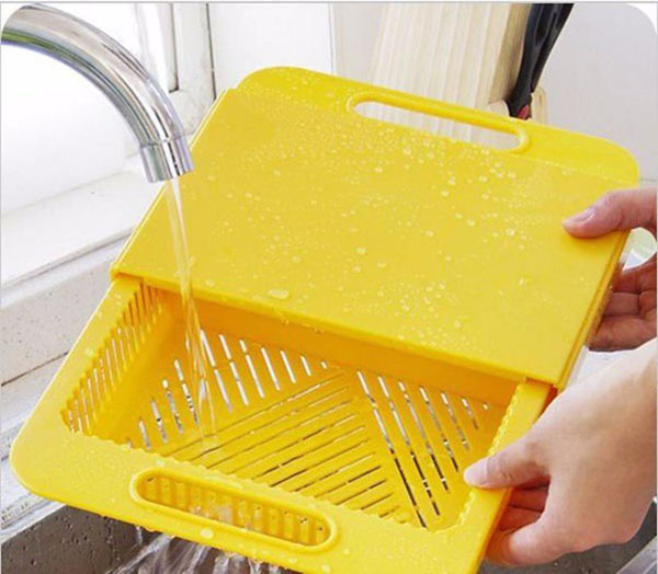 Bán sỉ thớt nhựa kèm rổ 2 in 1