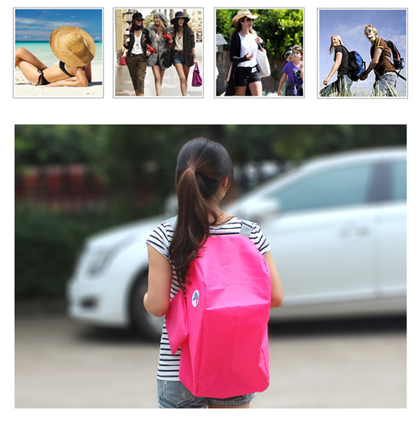 Ba lô du lịch gấp gọn 3 in 1 tiện dụng