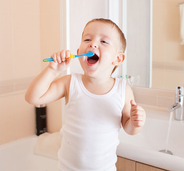 Bàn chải đánh răng tự động hình thú cho bé