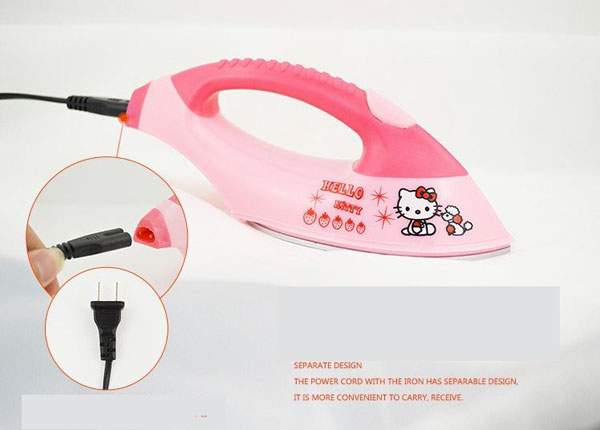 Bàn là mini du lịch Hello kitty