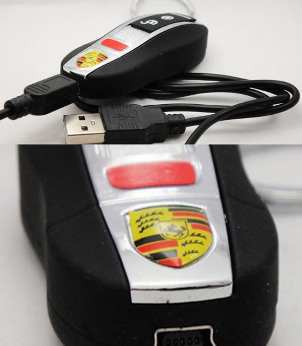 Bán buôn bật lửa điện sạc hình siêu xe porsche