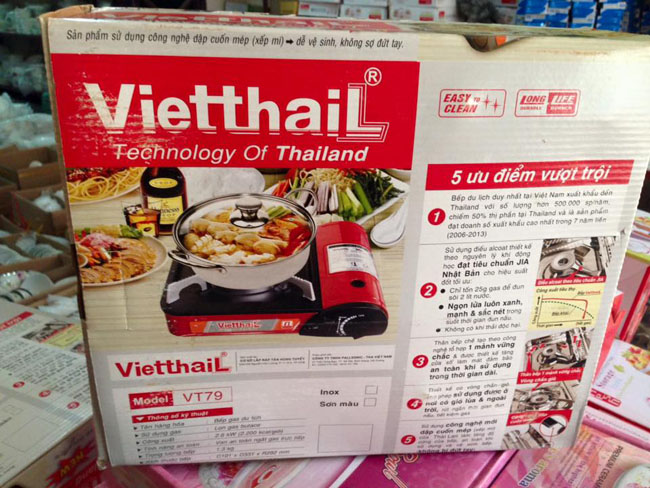 Bán buôn bếp ga du lịch mini Việt Thái