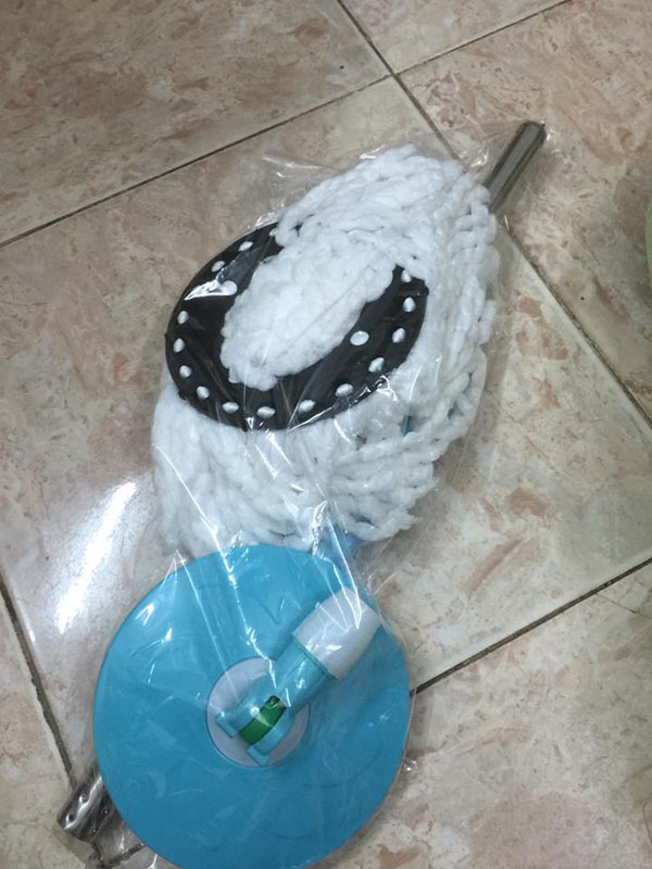 Bộ cán chổi lau nhà kèm bông lau
