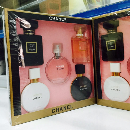 Bán sỉ bộ 5 chai nước hoa Chanel cao cấp