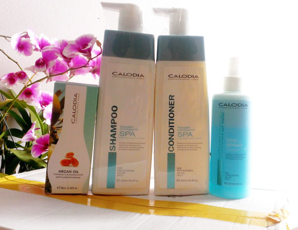 Bộ dầu gội xả Calodia Spa 500ml - Italia
