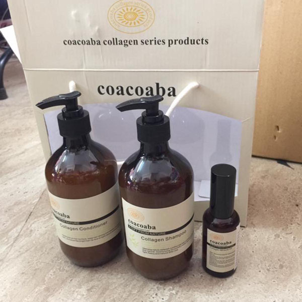 Bộ dầu gội xả dưỡng Coacoaba Collagen