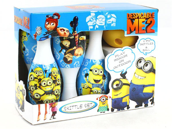 Bộ đồ chơi bowling minions cho bé