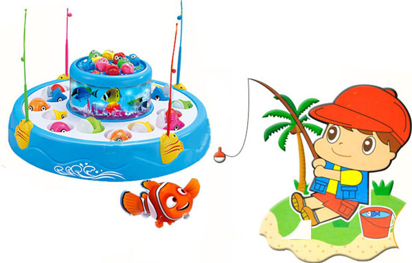 Bán sỉ bộ đồ chơi câu cá phát nhạc cho bé No.356