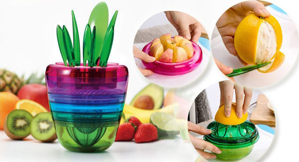 Bộ dụng cụ cắt gọt trái cây 10 chức năng