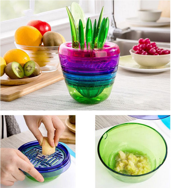 Bộ dụng cụ cắt gọt trái cây 10 chức năng