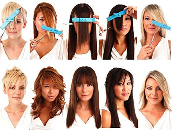 Bộ dụng cụ cắt tóc mái và sau Creaclip