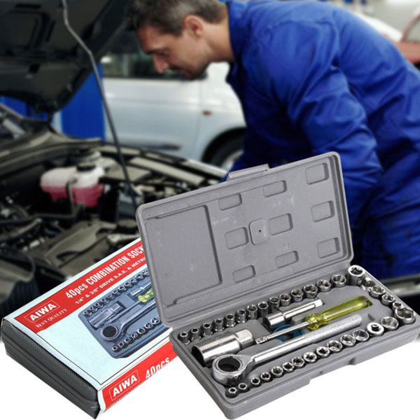 Bộ dụng cụ sửa chữa 40 món tiện dụng