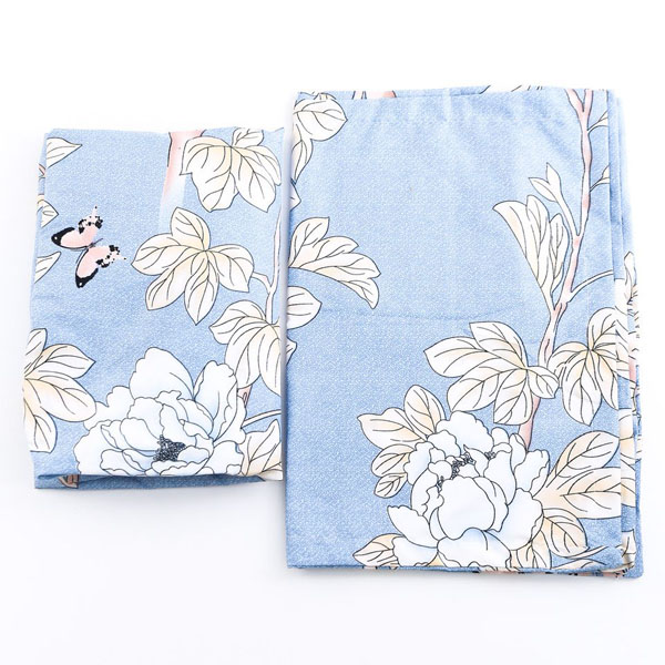 Bộ ga chun & 2 vỏ gối cotton poly mềm mại