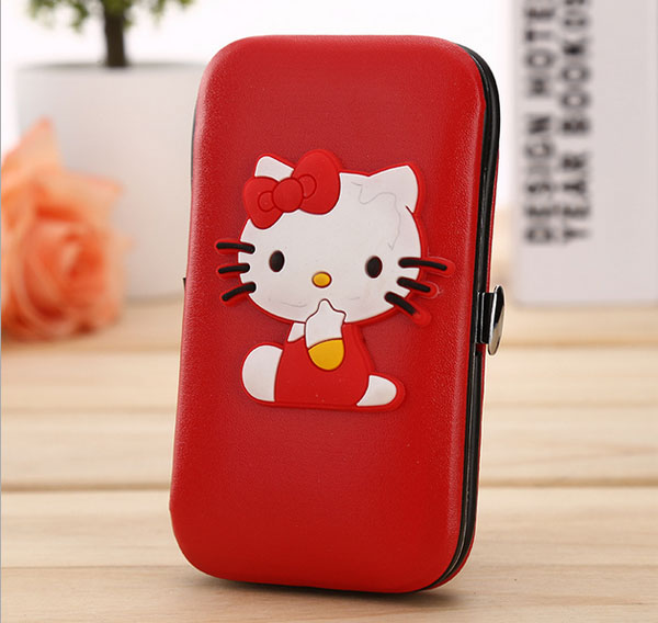 bộ kềm cắt móng 6 món hello kitty